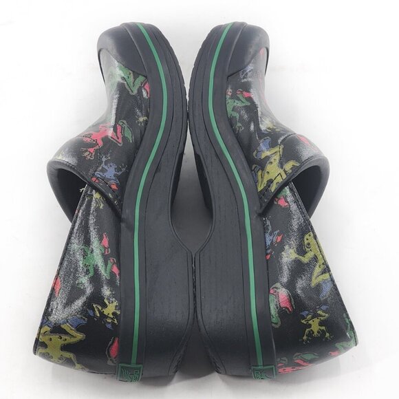 DANSKO Frog Print Vegan Clogs Comfort Shoes - Picture 6 of 9